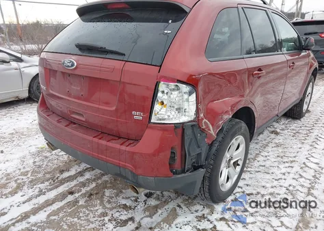 2014 Ford Edge Sel из США, поврежденный, VIN 2FMDK4JC6EBA29337